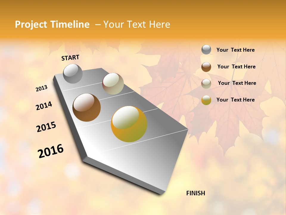 Beauty Autumnal Fall PowerPoint Template