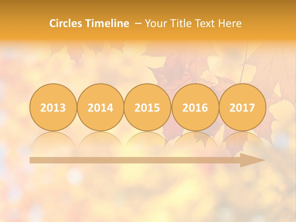 Beauty Autumnal Fall PowerPoint Template