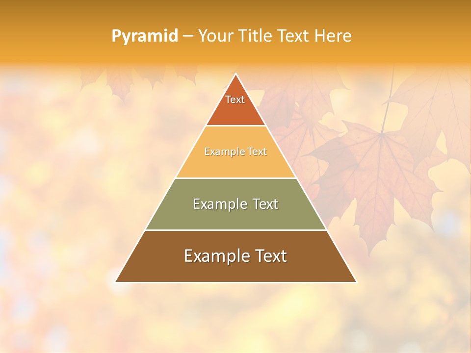 Beauty Autumnal Fall PowerPoint Template