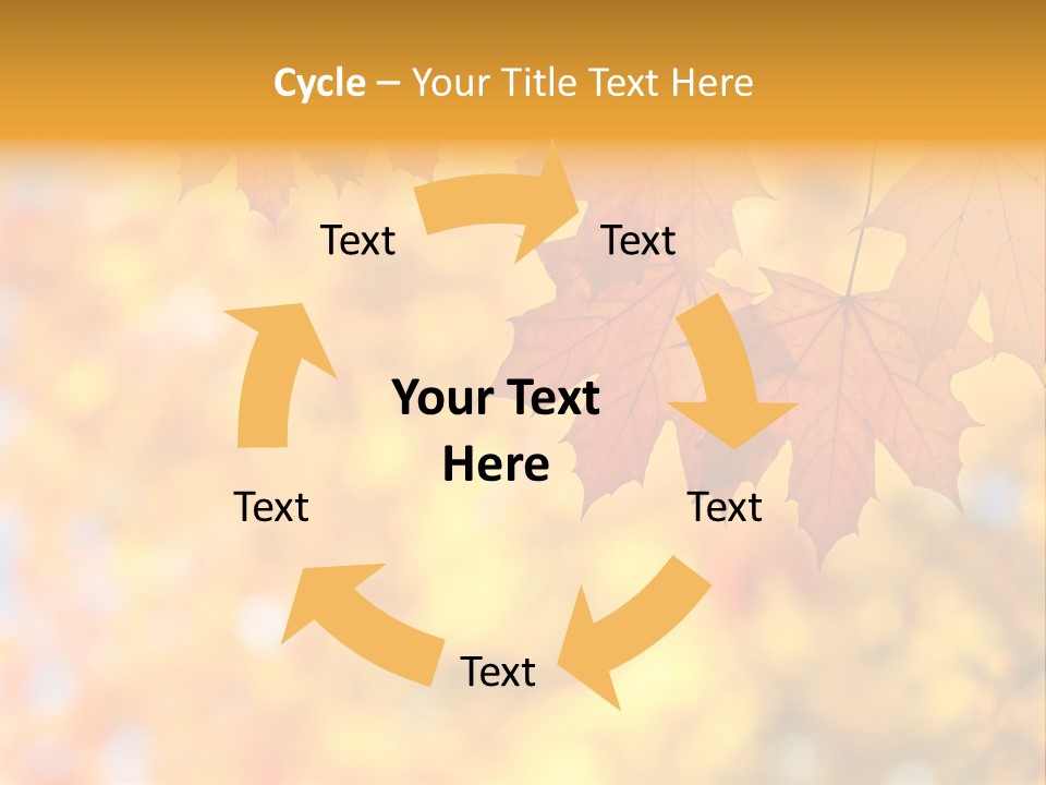 Beauty Autumnal Fall PowerPoint Template