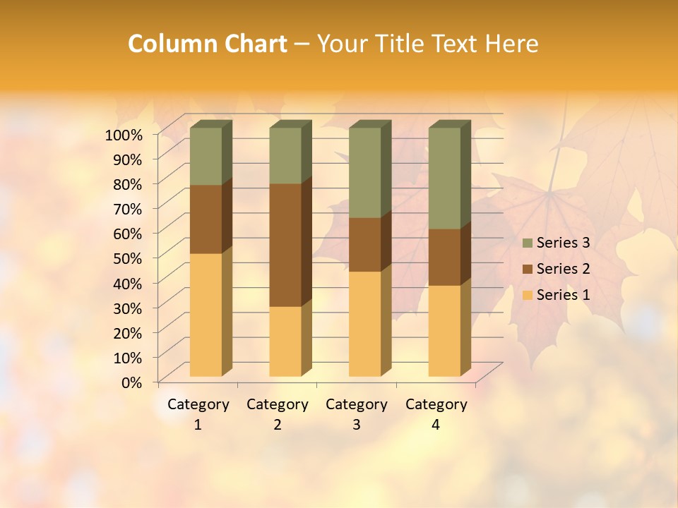 Beauty Autumnal Fall PowerPoint Template