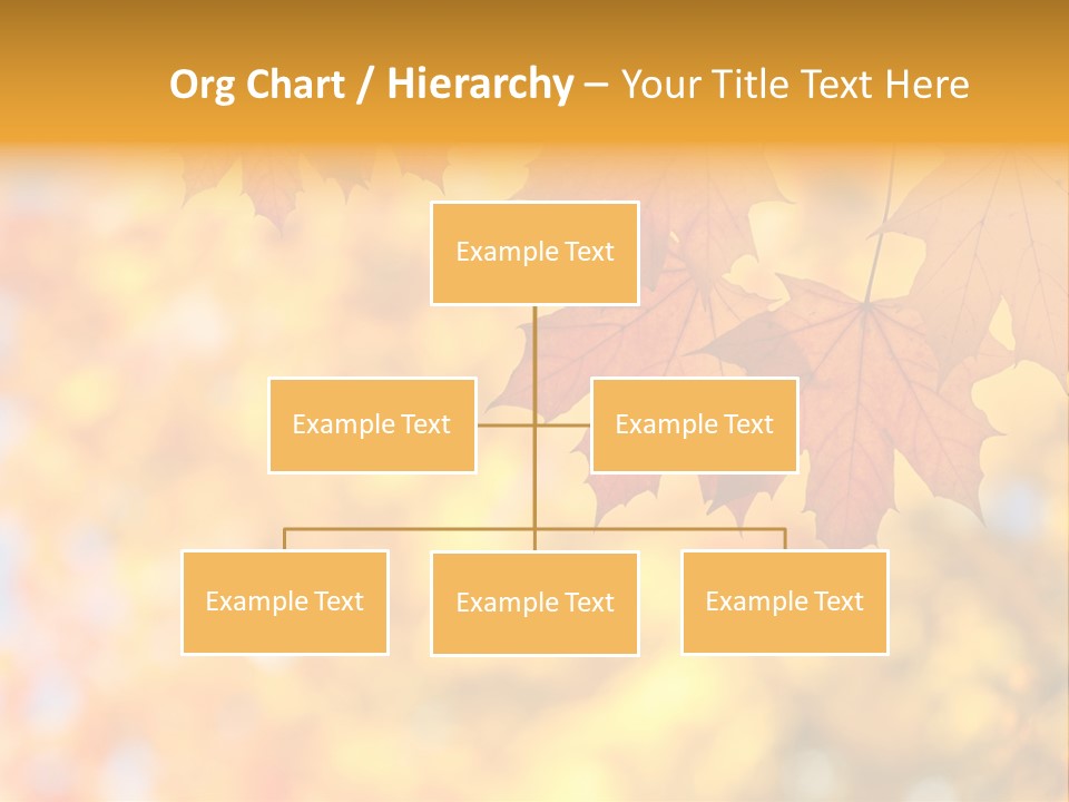 Beauty Autumnal Fall PowerPoint Template