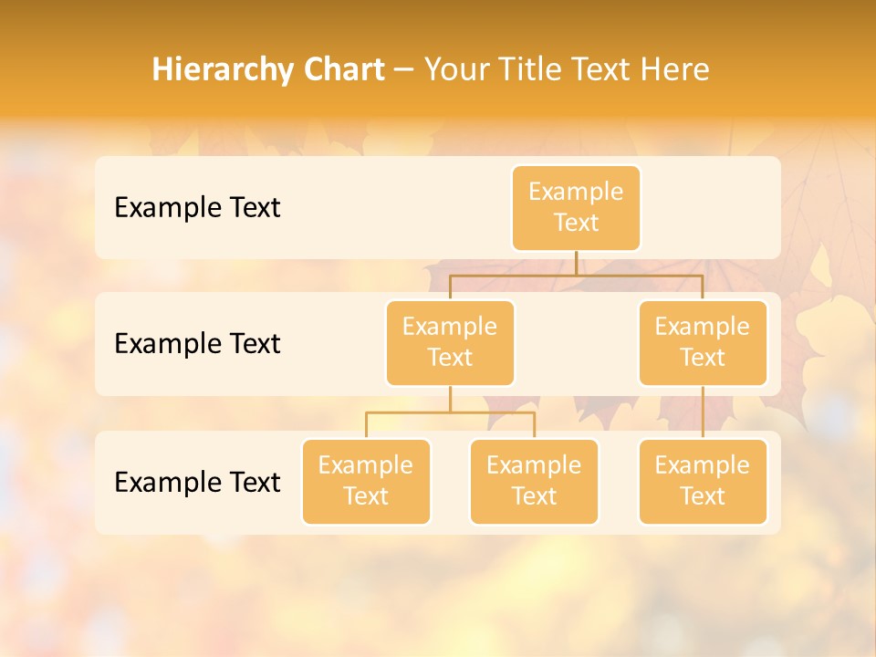 Beauty Autumnal Fall PowerPoint Template