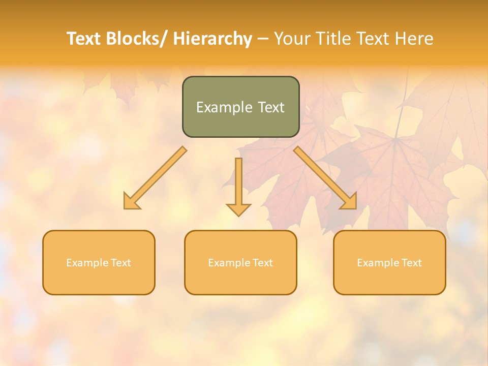 Beauty Autumnal Fall PowerPoint Template