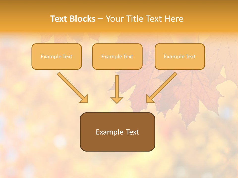 Beauty Autumnal Fall PowerPoint Template