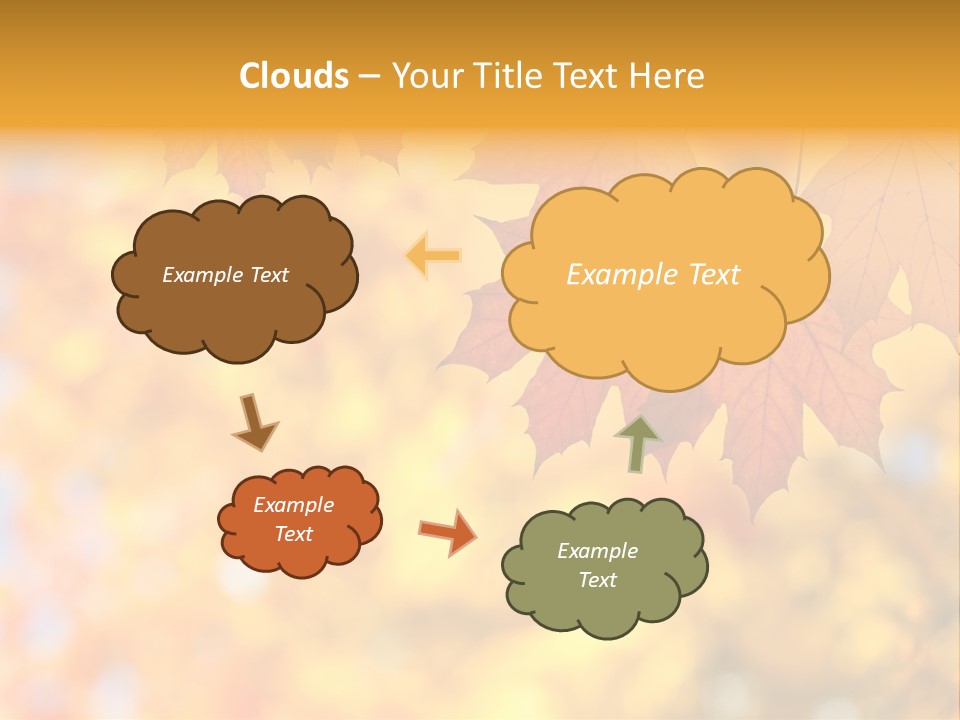 Beauty Autumnal Fall PowerPoint Template