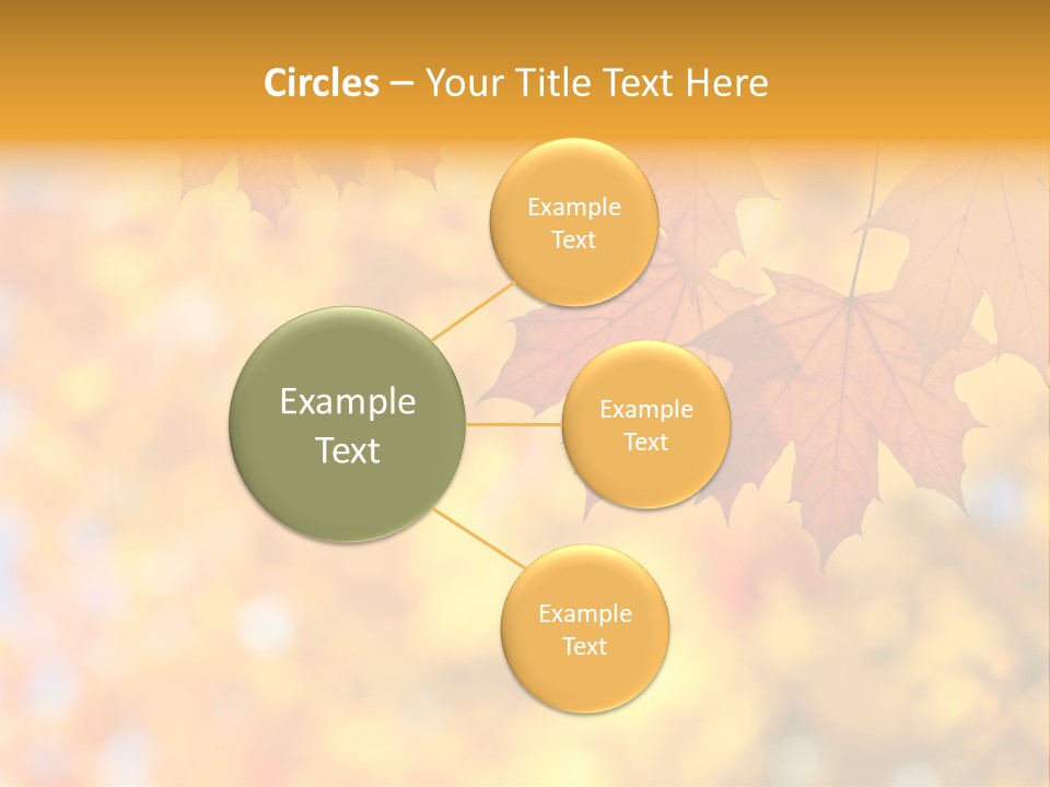 Beauty Autumnal Fall PowerPoint Template