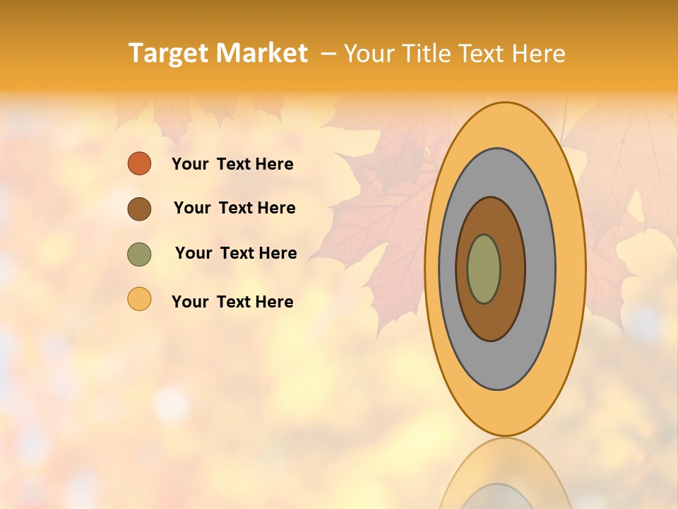 Beauty Autumnal Fall PowerPoint Template