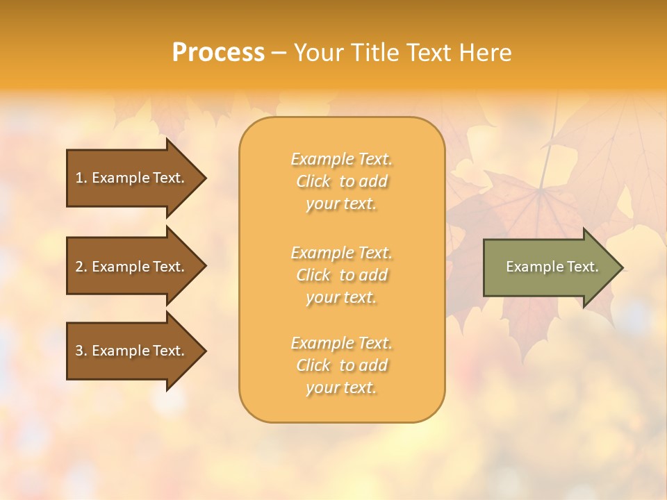 Beauty Autumnal Fall PowerPoint Template