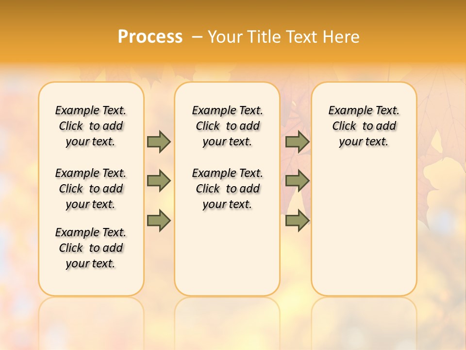 Beauty Autumnal Fall PowerPoint Template