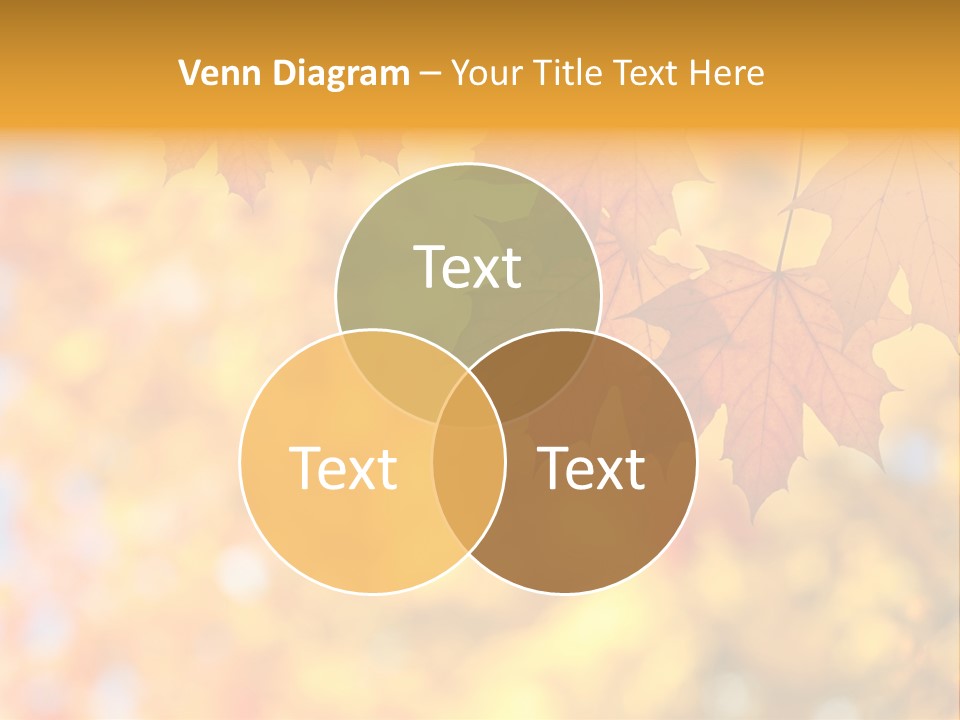 Beauty Autumnal Fall PowerPoint Template