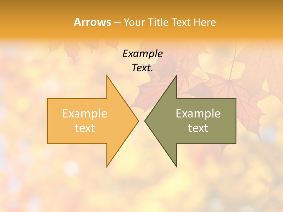 Beauty Autumnal Fall PowerPoint Template