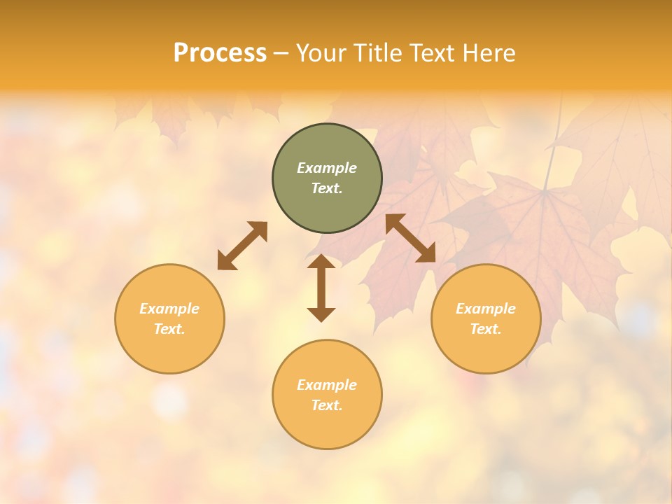Beauty Autumnal Fall PowerPoint Template