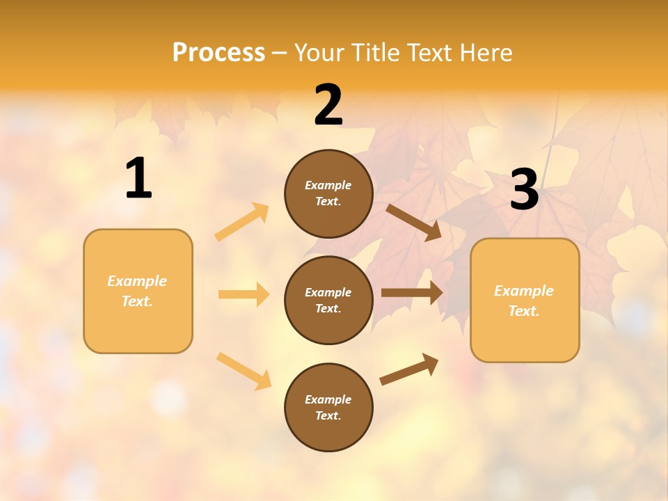 Beauty Autumnal Fall PowerPoint Template