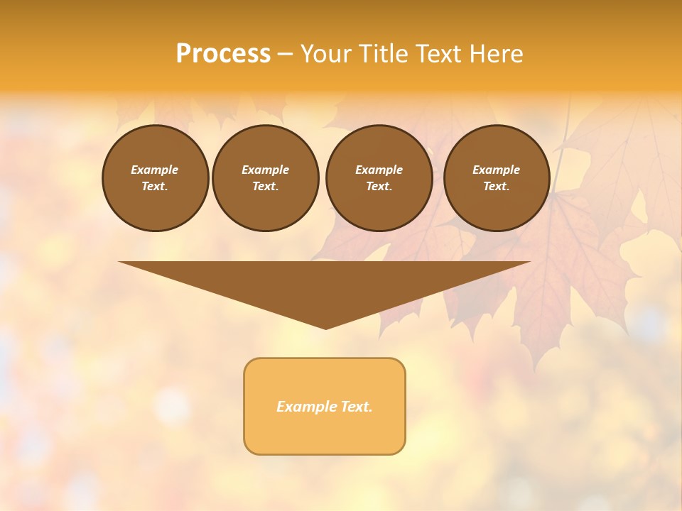 Beauty Autumnal Fall PowerPoint Template