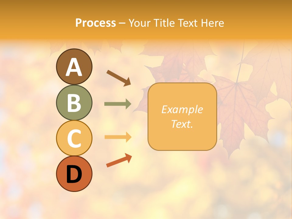 Beauty Autumnal Fall PowerPoint Template