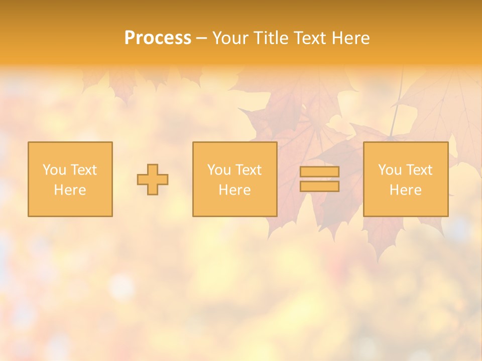Beauty Autumnal Fall PowerPoint Template