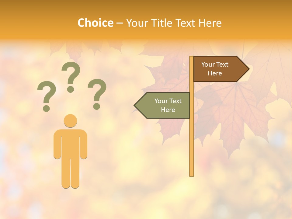 Beauty Autumnal Fall PowerPoint Template