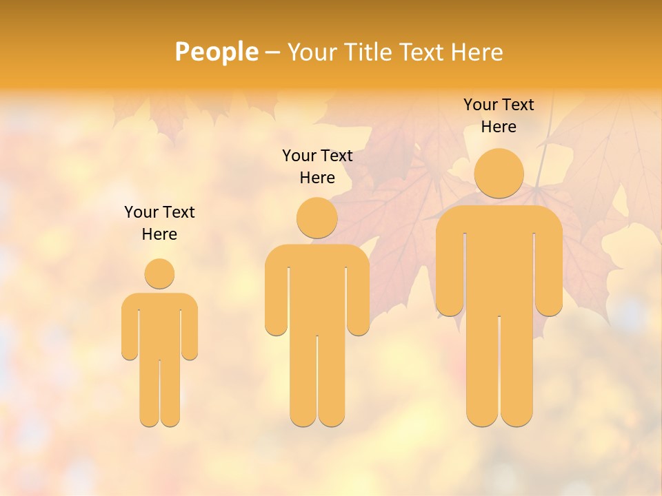 Beauty Autumnal Fall PowerPoint Template