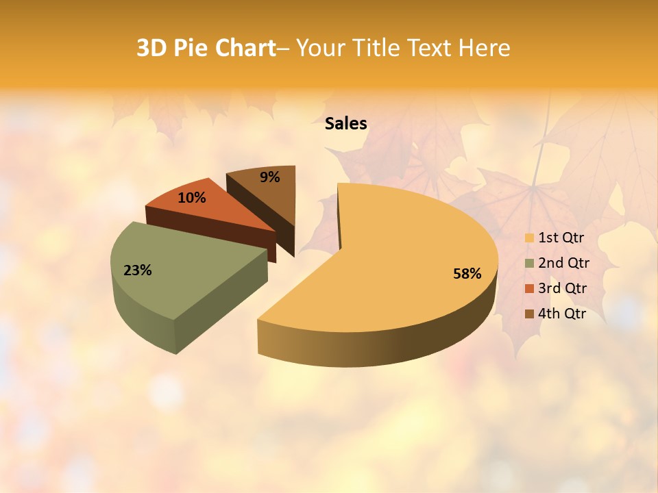 Beauty Autumnal Fall PowerPoint Template