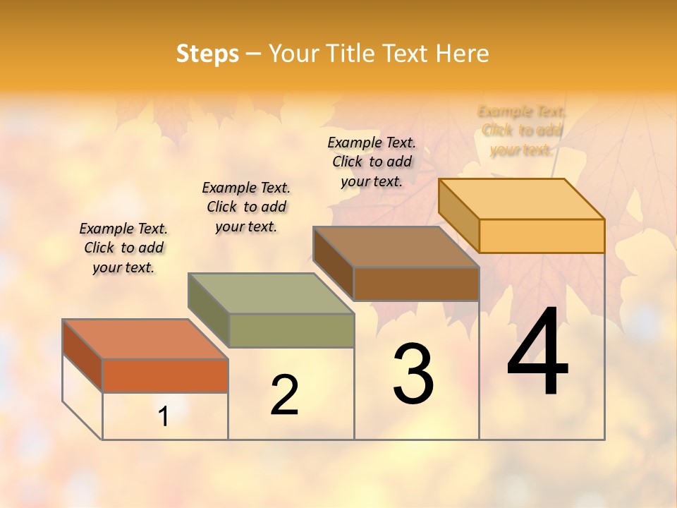 Beauty Autumnal Fall PowerPoint Template