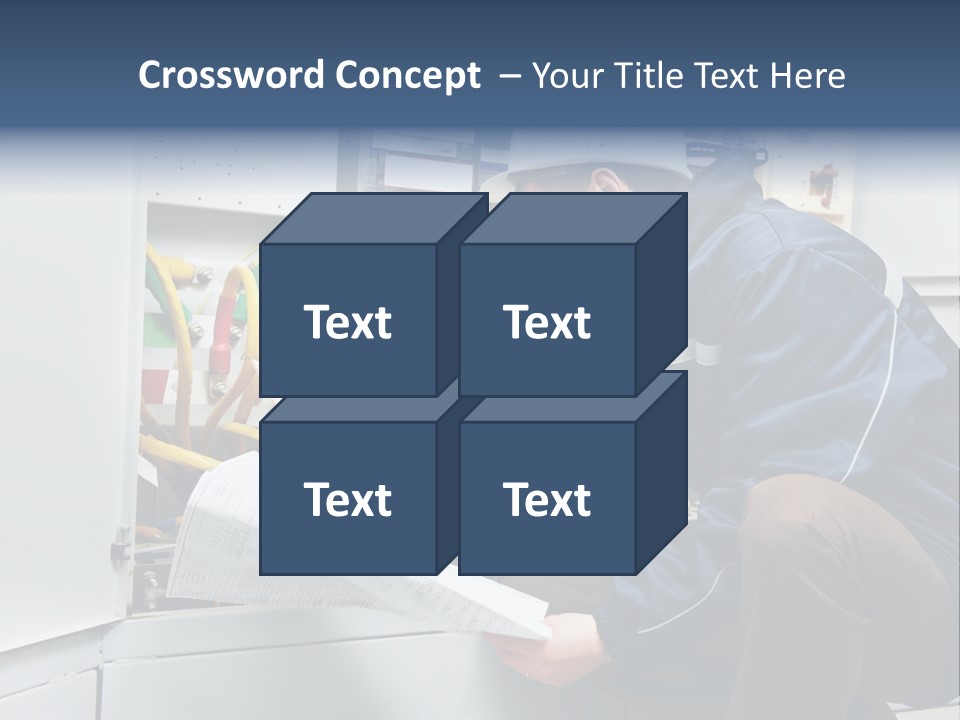 Adjustment Assembling Engineer PowerPoint Template