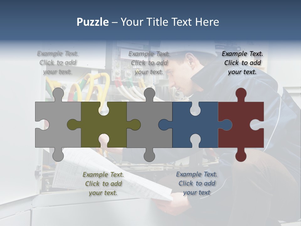 Adjustment Assembling Engineer PowerPoint Template