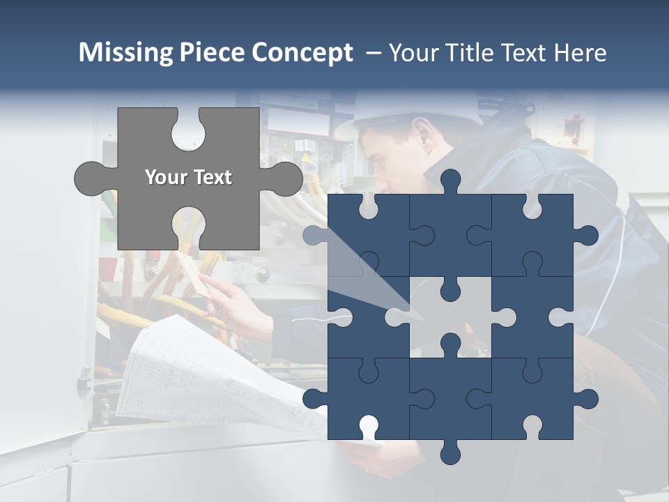 Adjustment Assembling Engineer PowerPoint Template