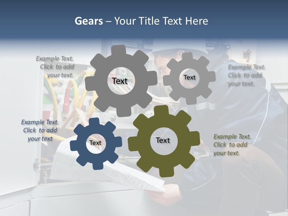 Adjustment Assembling Engineer PowerPoint Template