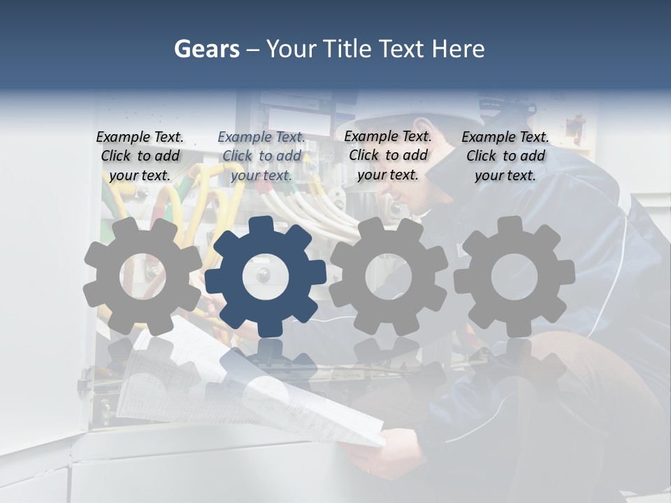 Adjustment Assembling Engineer PowerPoint Template