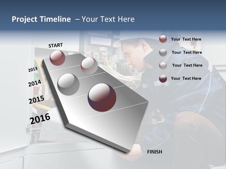 Adjustment Assembling Engineer PowerPoint Template