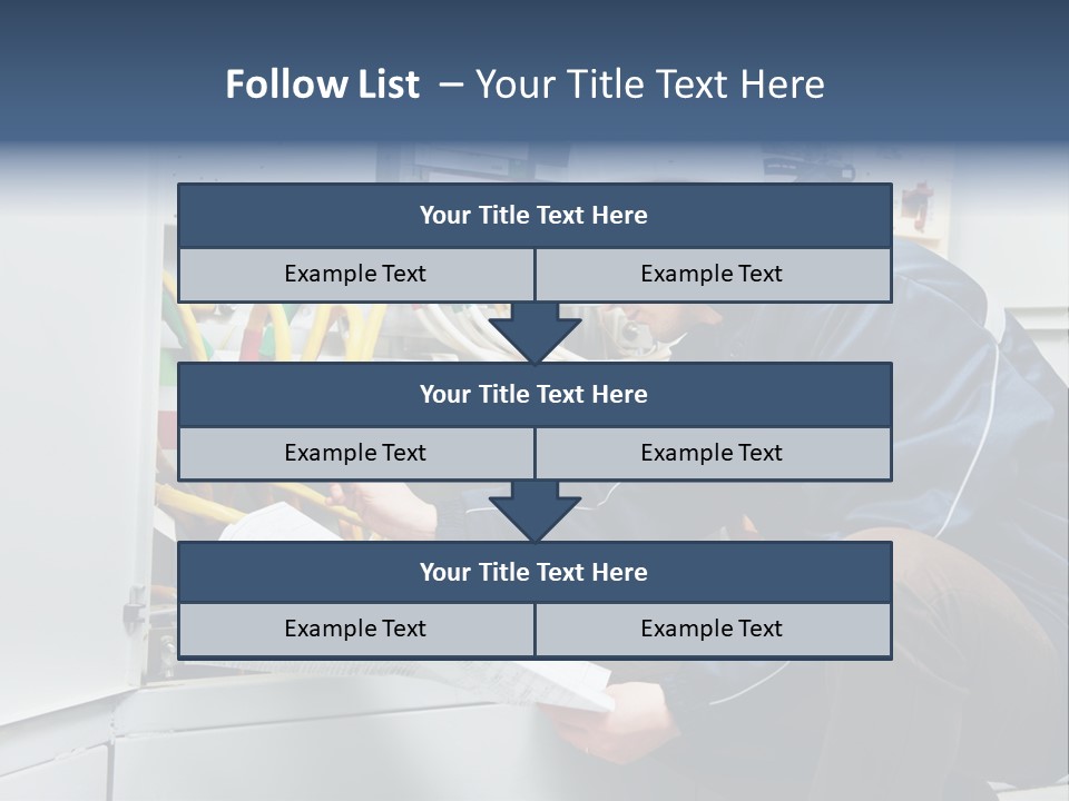 Adjustment Assembling Engineer PowerPoint Template