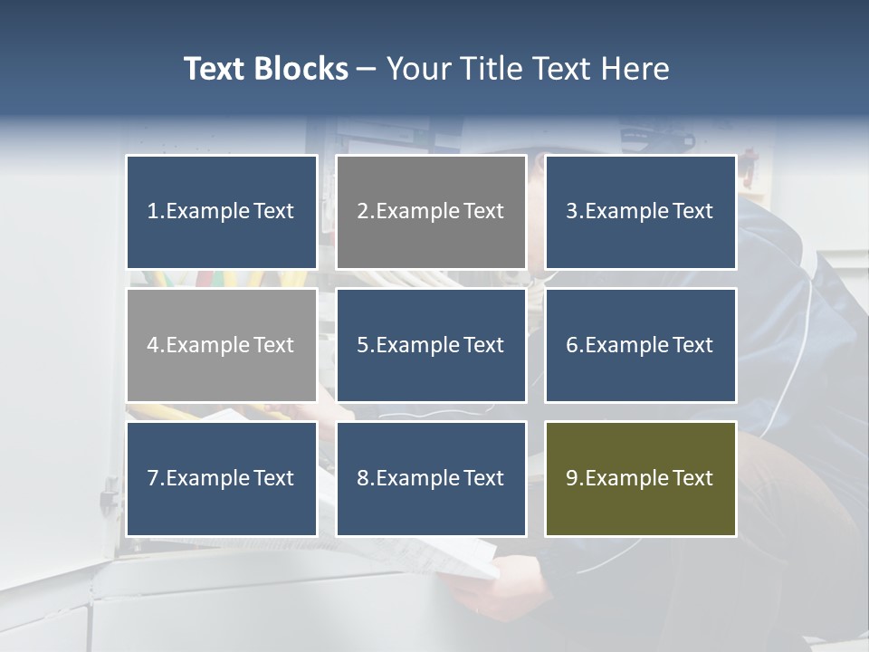 Adjustment Assembling Engineer PowerPoint Template