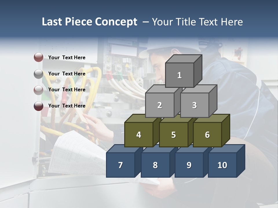 Adjustment Assembling Engineer PowerPoint Template