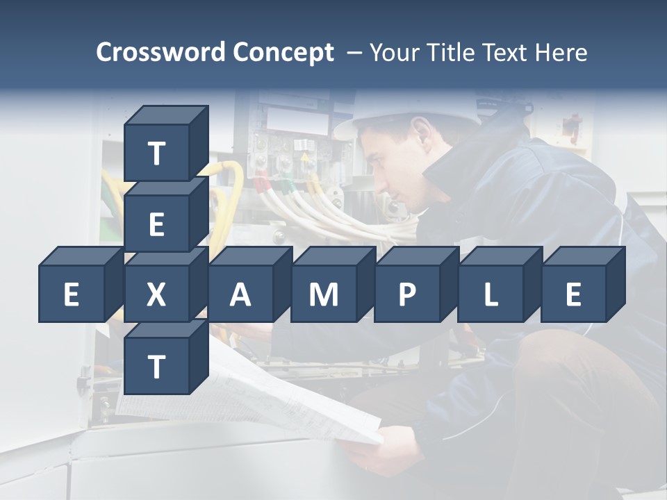 Adjustment Assembling Engineer PowerPoint Template
