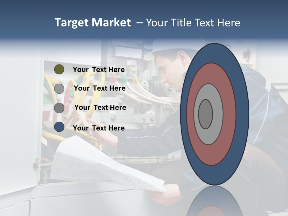 Adjustment Assembling Engineer PowerPoint Template