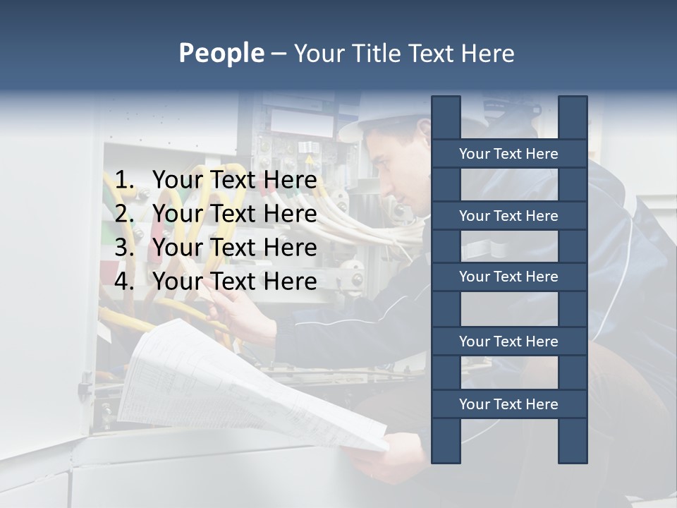 Adjustment Assembling Engineer PowerPoint Template
