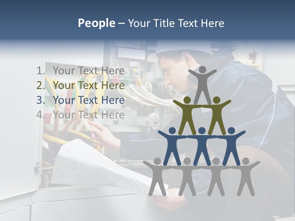 Adjustment Assembling Engineer PowerPoint Template