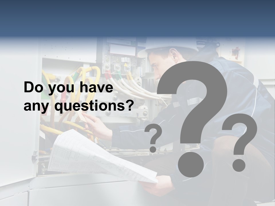 Adjustment Assembling Engineer PowerPoint Template