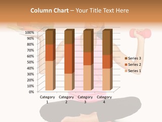 White Plate Happy PowerPoint Template