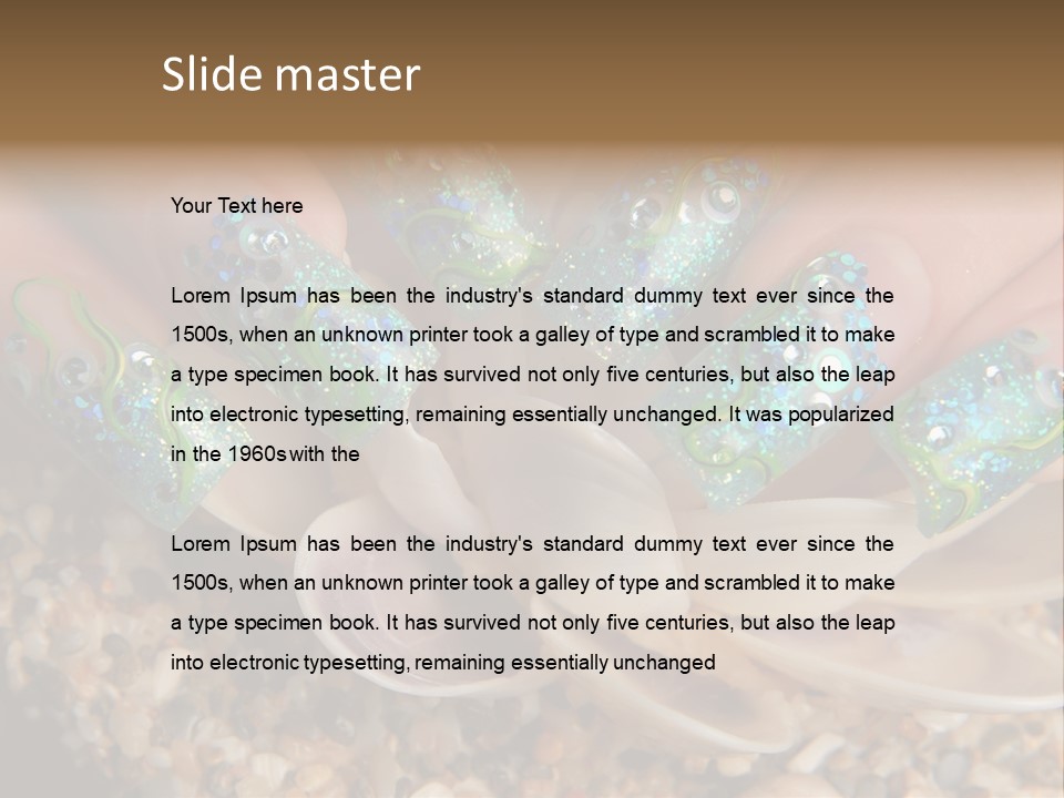 Gentle Flower Natural PowerPoint Template