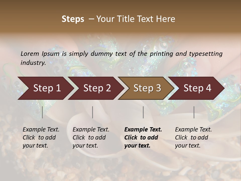 Gentle Flower Natural PowerPoint Template
