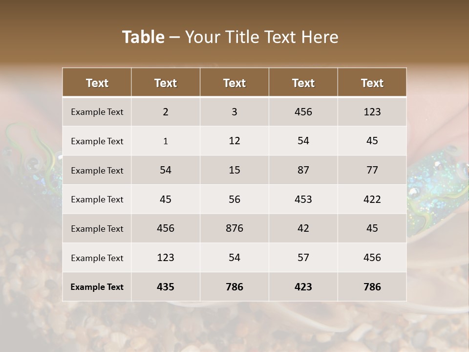 Gentle Flower Natural PowerPoint Template