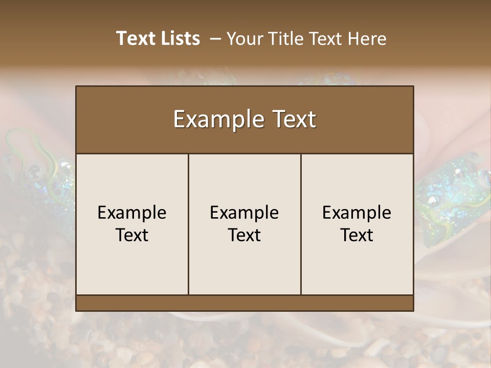Gentle Flower Natural PowerPoint Template