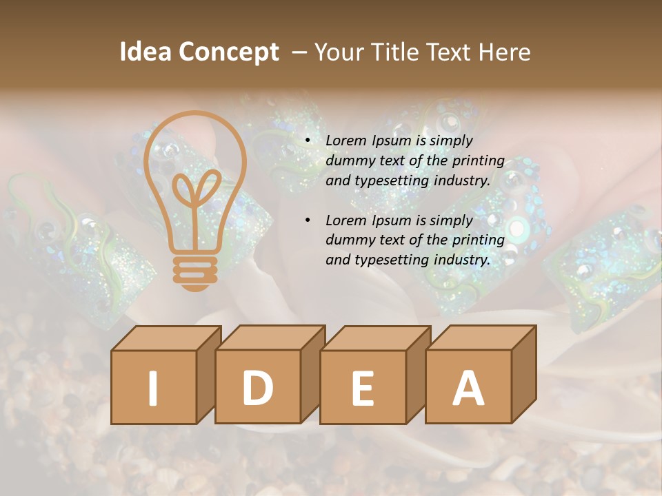 Gentle Flower Natural PowerPoint Template