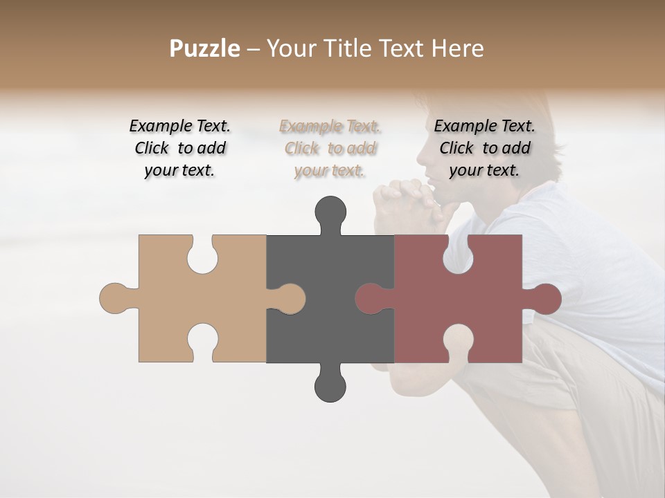 Alone One Loneliness PowerPoint Template