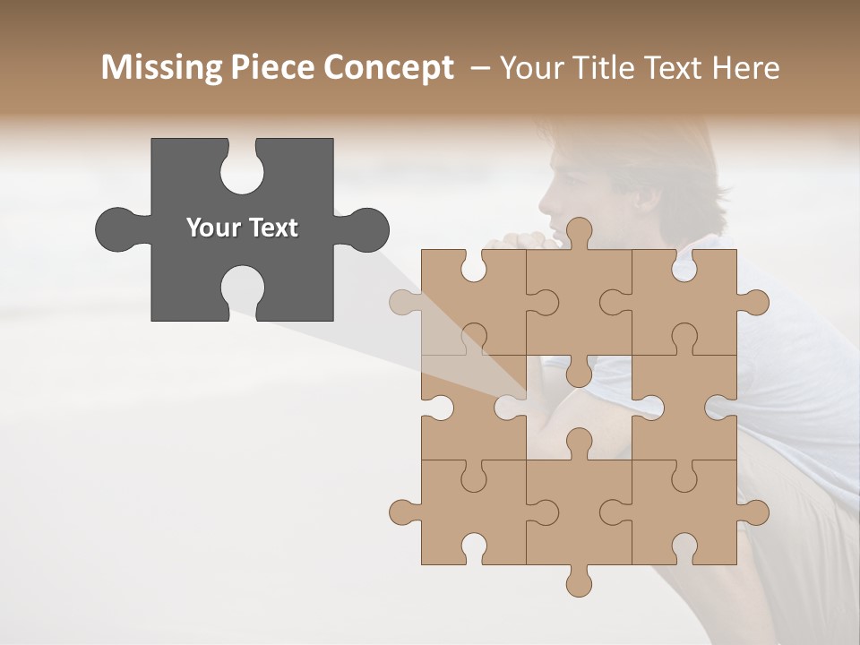 Alone One Loneliness PowerPoint Template