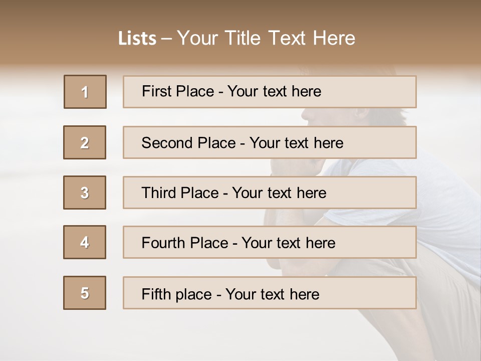 Alone One Loneliness PowerPoint Template