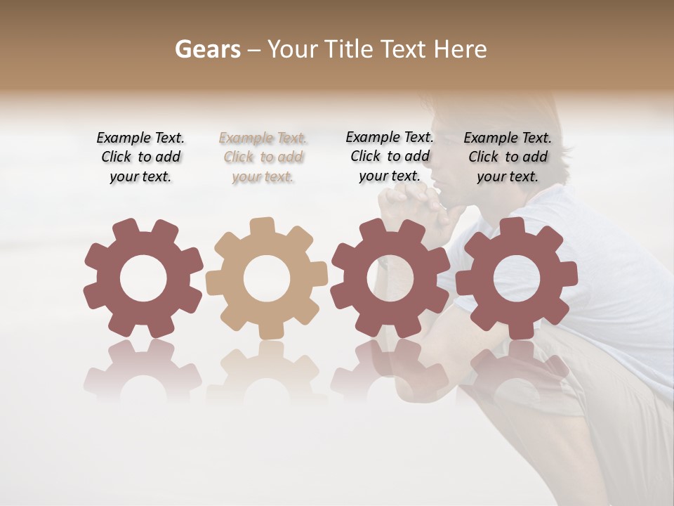 Alone One Loneliness PowerPoint Template