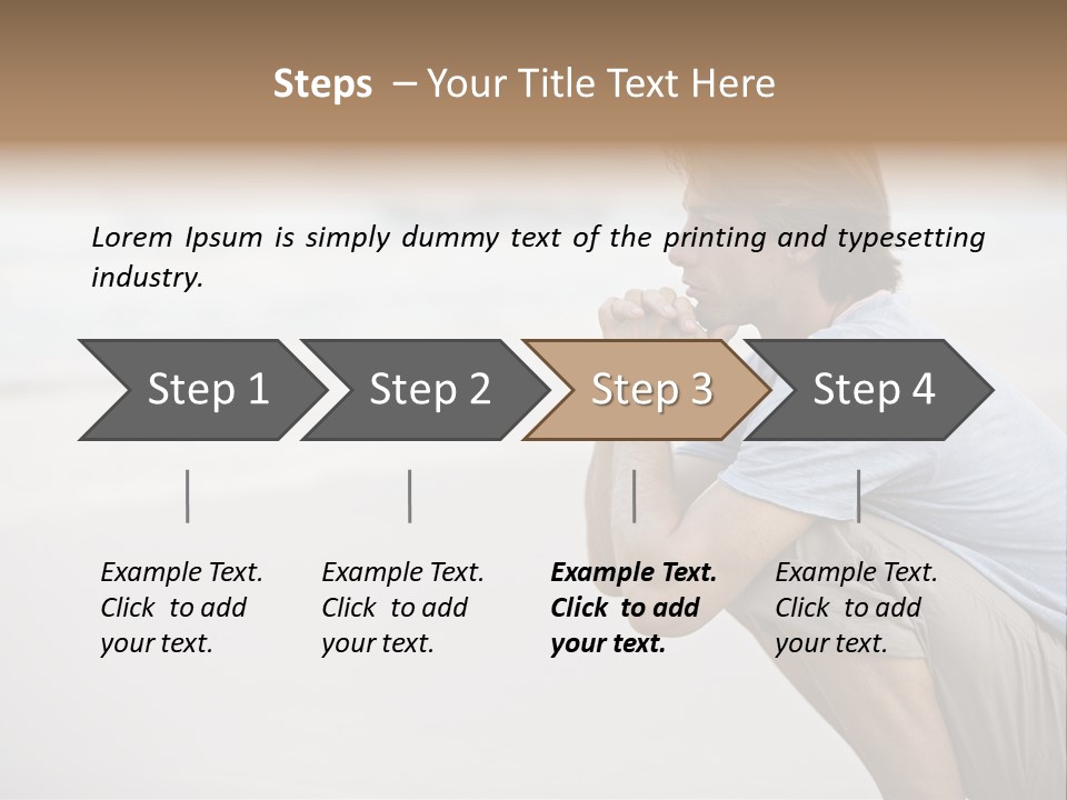 Alone One Loneliness PowerPoint Template